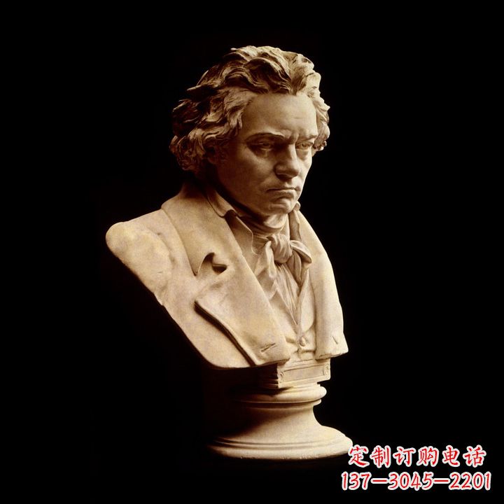 天津贝多芬钢琴雕塑-世界名人著名钢琴家