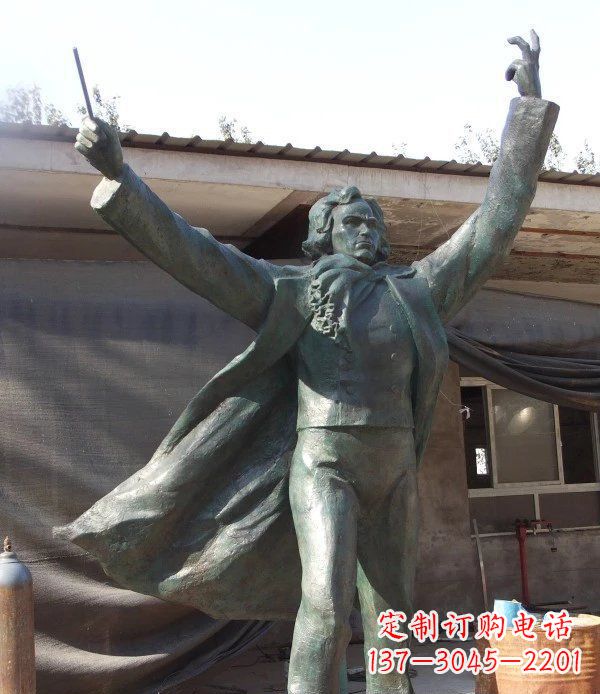 天津贝多芬精美铜雕礼品