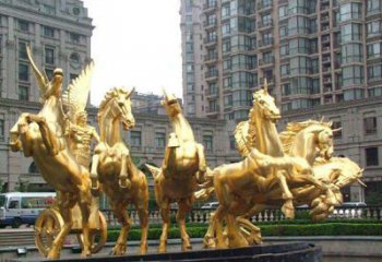 天津阿波罗完美的雕塑艺术
