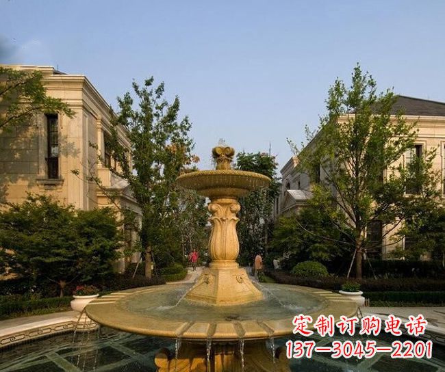 天津别墅装饰喷泉雕塑