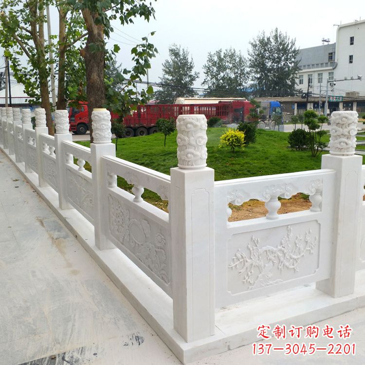 天津精美大理石栏板