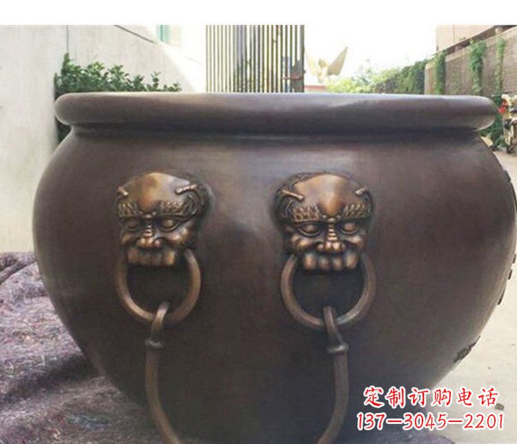 天津铜质水缸