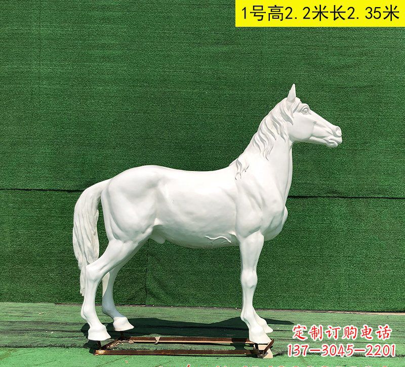 天津玻璃钢马雕塑——精美的艺术品