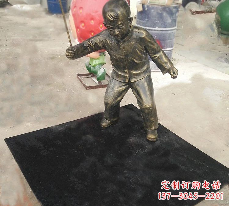 天津玻璃钢陀螺雕塑