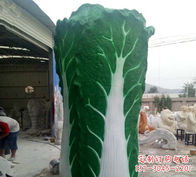天津玻璃钢仿真大白菜