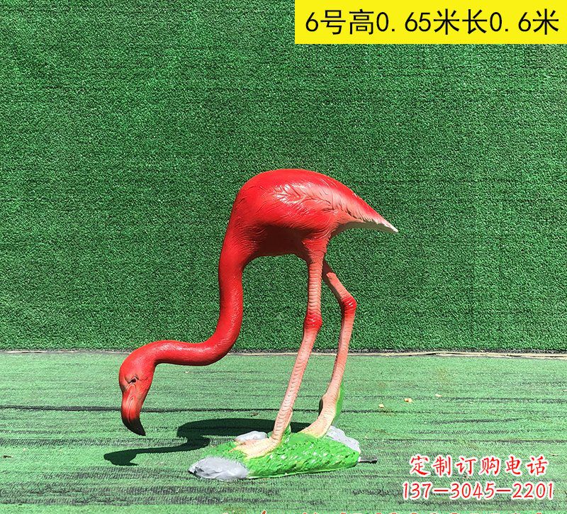 天津玻璃钢火烈鸟雕塑222