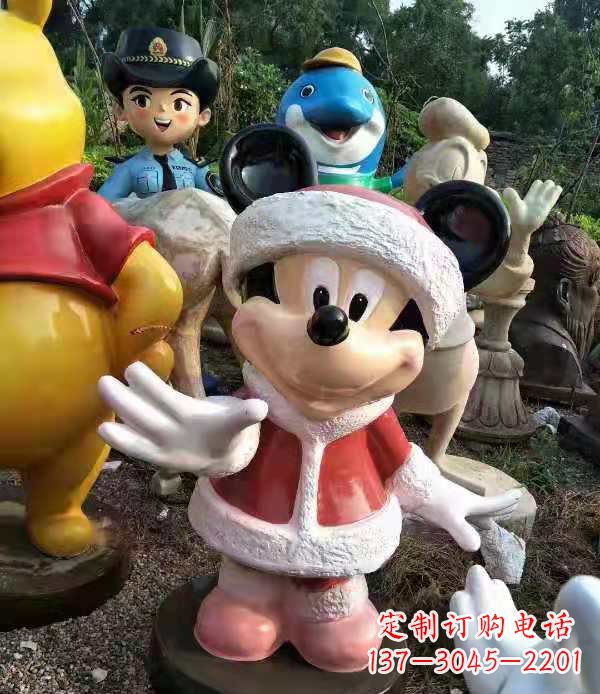 天津玻璃钢制米老鼠雕塑