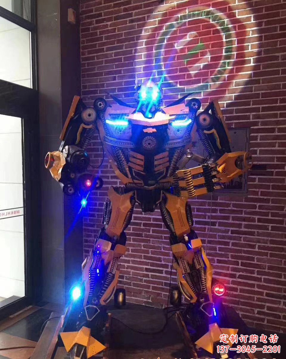 天津不锈钢变形金刚雕塑