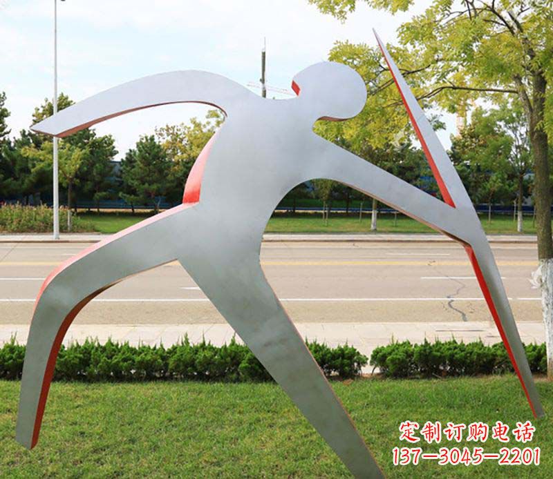 天津不锈钢标枪景观雕塑