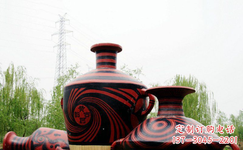 天津不锈钢彩色花盆雕塑让空间更加精致