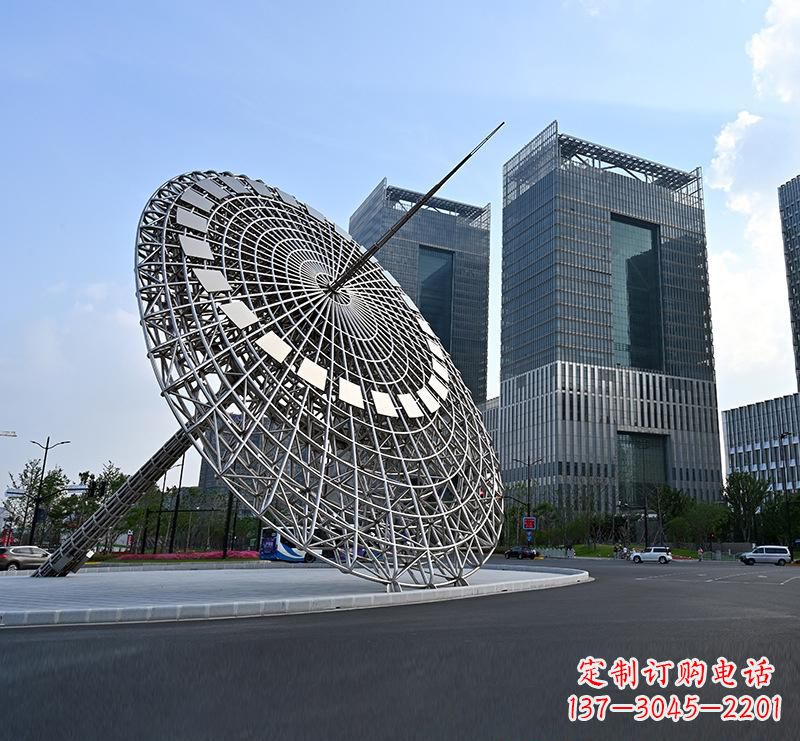 天津不锈钢城市摩天轮雕塑
