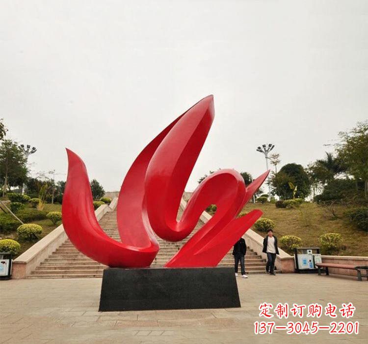天津不锈钢火苗雕塑艺术之灵感