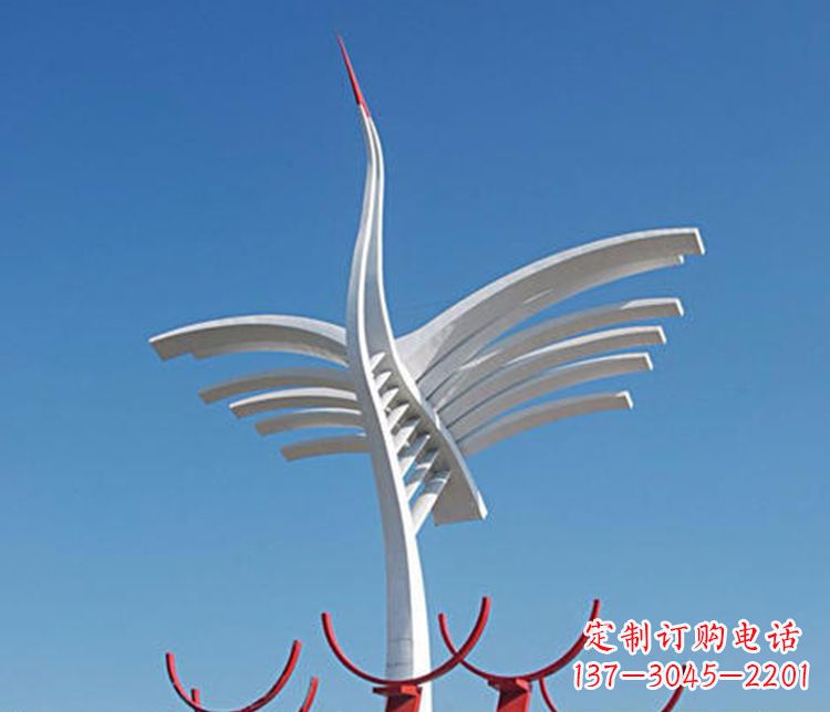 天津不锈钢大雁雕塑——纪念传统文化的精美艺术品