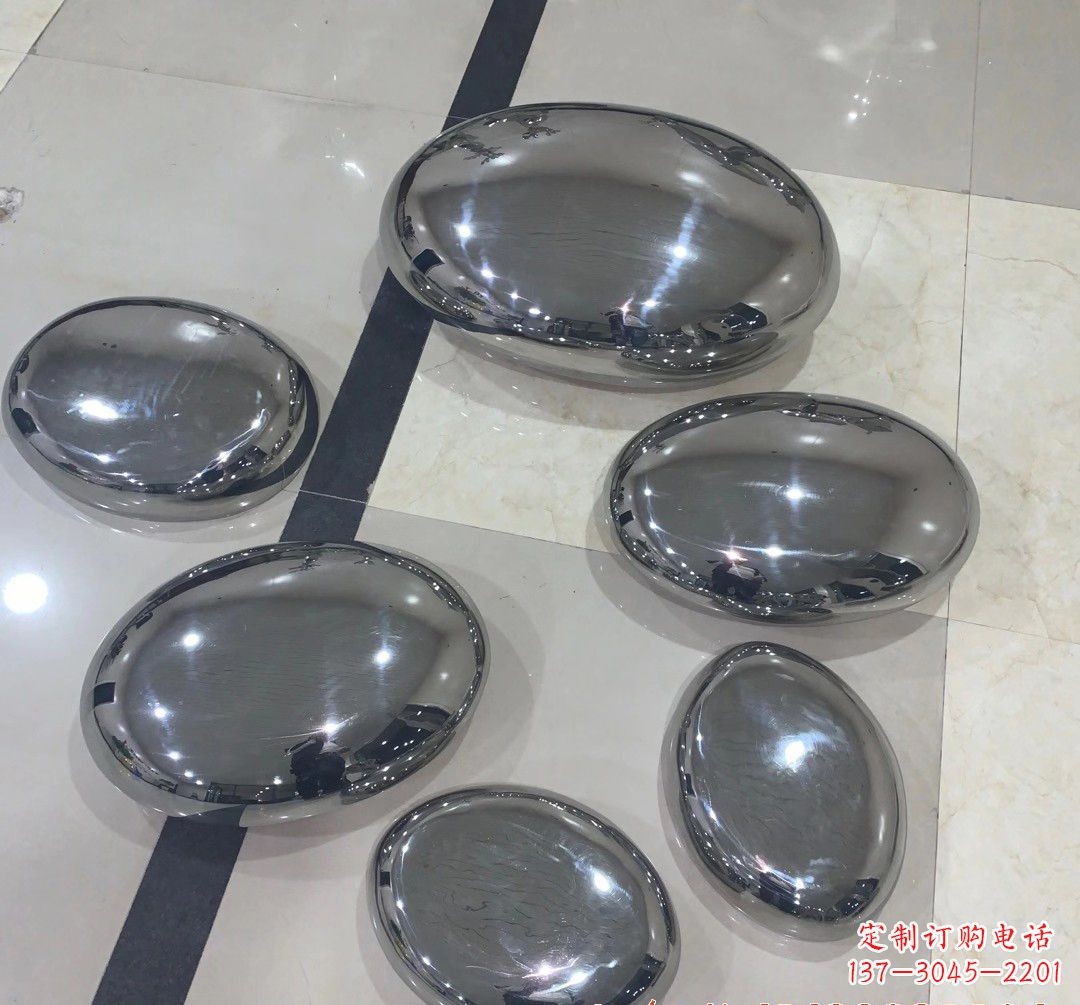 天津不锈钢鹅卵石雕塑精美的艺术瑰宝