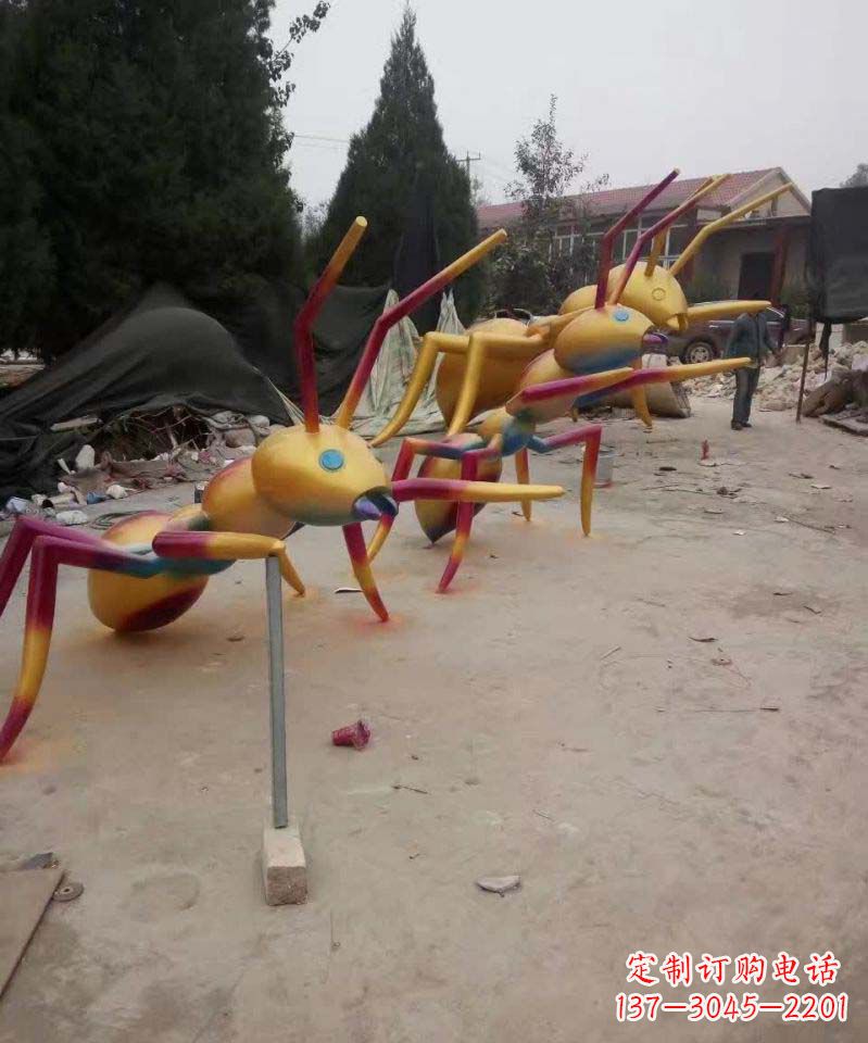天津精美的不锈钢蚂蚁雕塑