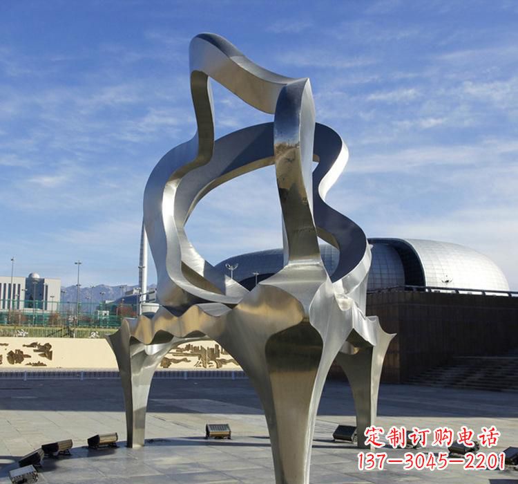 天津不锈钢钢琴雕塑让音乐穿越时空