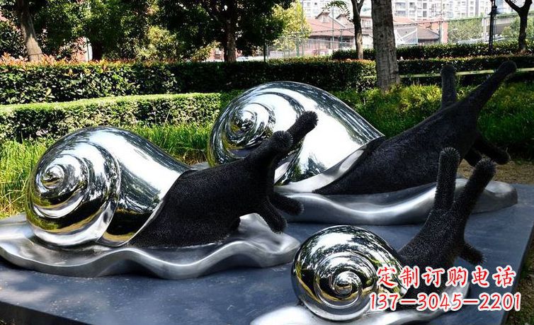 天津不锈钢蜗牛缔造美丽园林