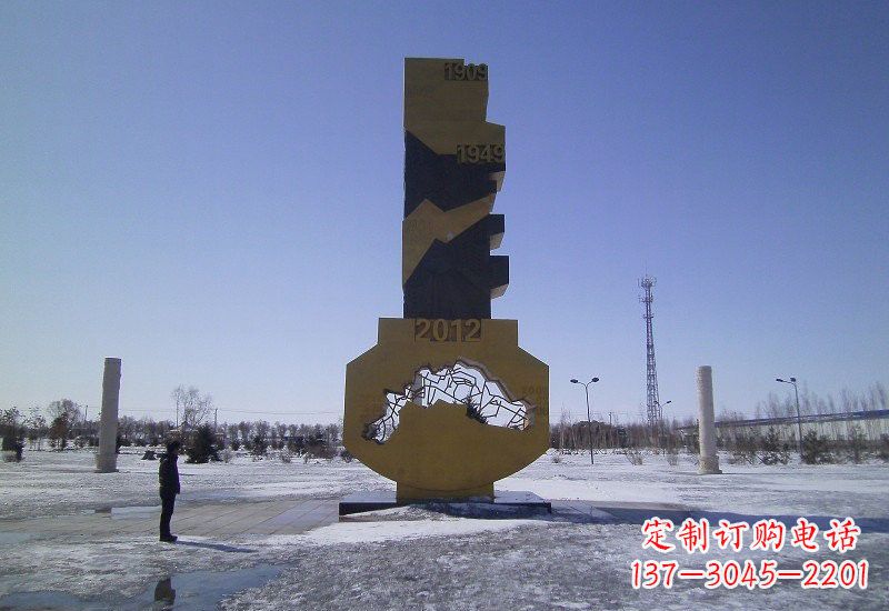 天津不锈钢钥匙雕塑精致且具有象征意义