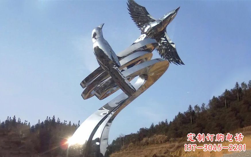 天津不锈钢动物雕塑——美化城市环境