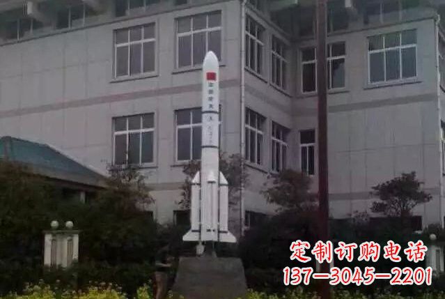 天津不锈钢火箭雕塑