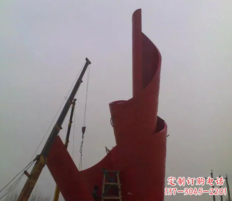 天津不锈钢火炬雕塑