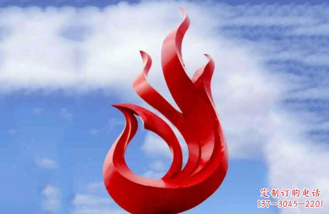 天津不锈钢金凤凰景观雕塑