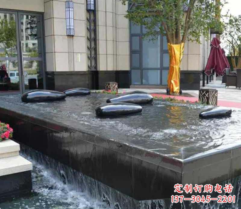 天津不锈钢景观异形水滴雕塑