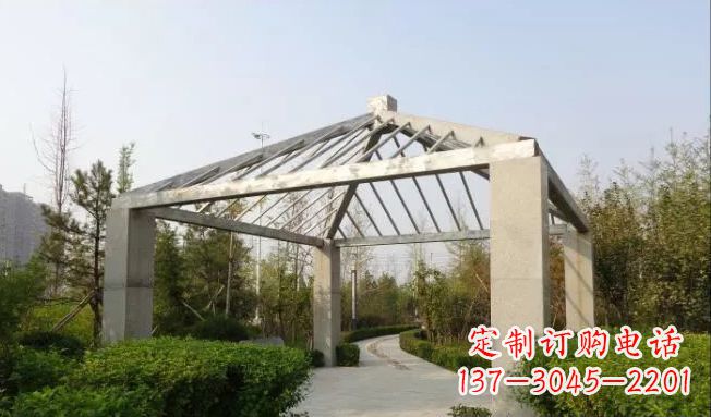 天津不锈钢凉亭公园景观雕塑