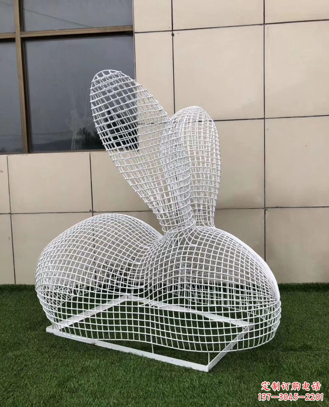 天津不锈钢镂空动物雕塑精致美观的艺术品