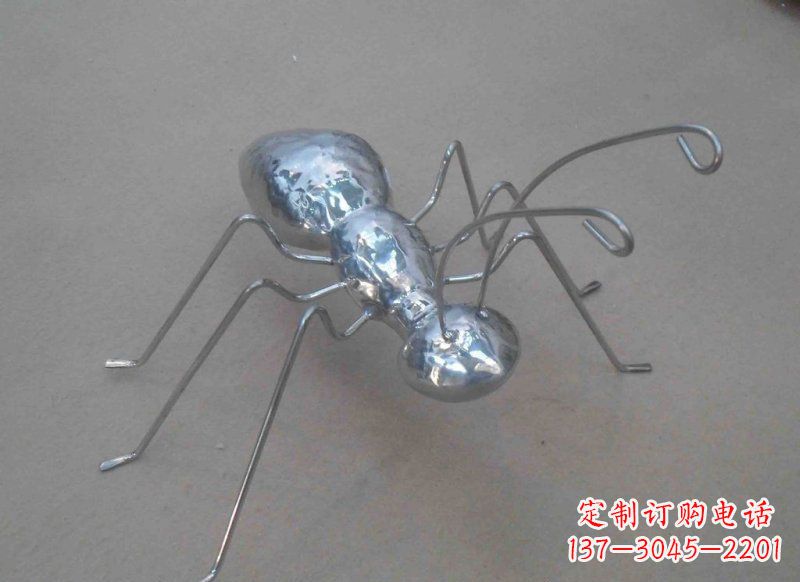 天津不锈钢蚂蚁公园动物雕塑一种具有艺术价值的蚂蚁雕塑