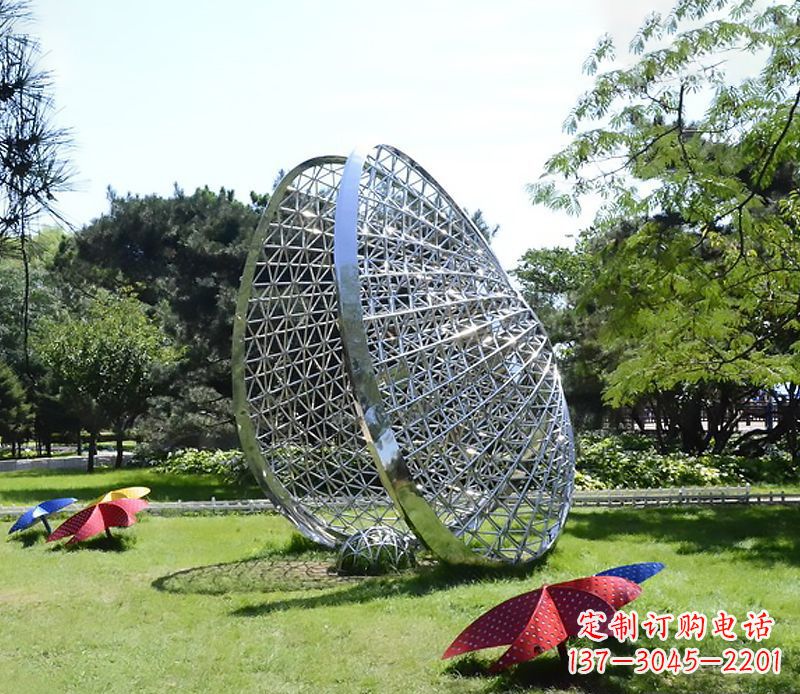 天津不锈钢扇贝雕塑精美绝伦的自然之美