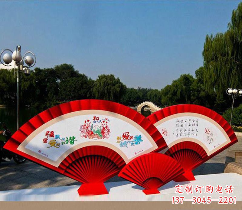 天津不锈钢价值观雕塑——见证社会主义核心价值观
