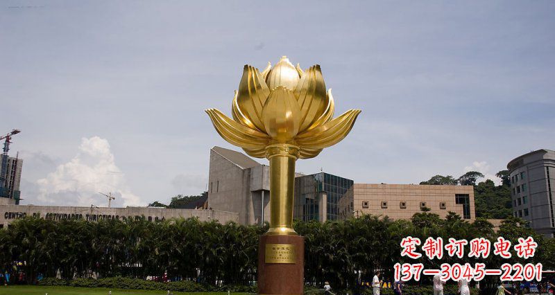 天津不锈钢莲花雕塑——精美的艺术品