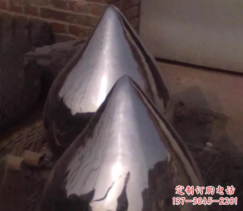 天津不锈钢水滴雕塑艺术与美的完美结合