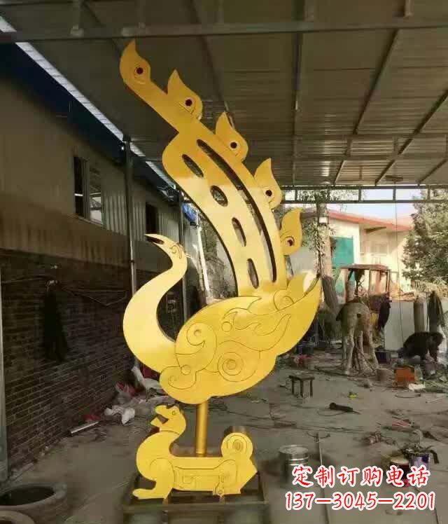 天津不锈钢铁艺凤凰雕塑