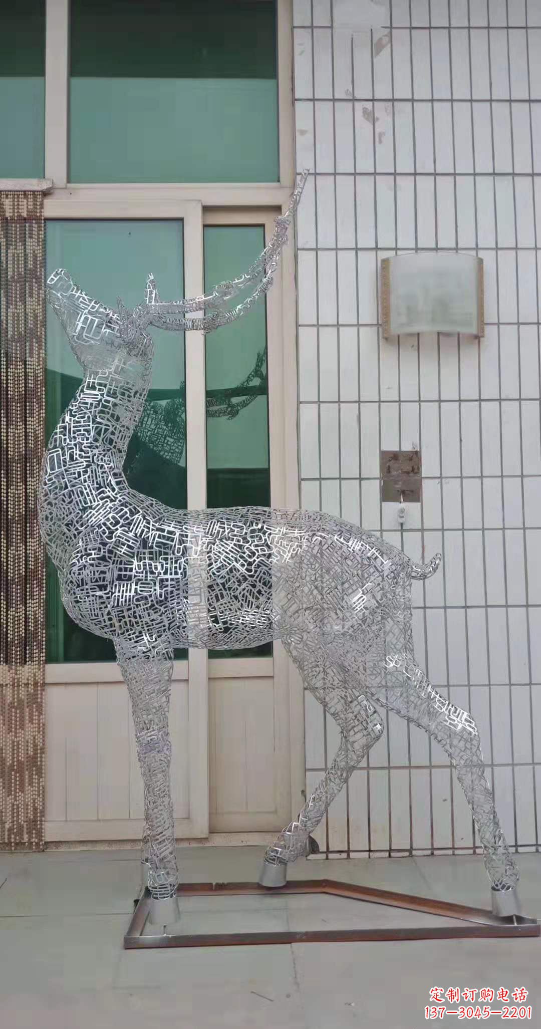 天津不锈钢铁艺动物雕塑——艺术与自然的完美结合