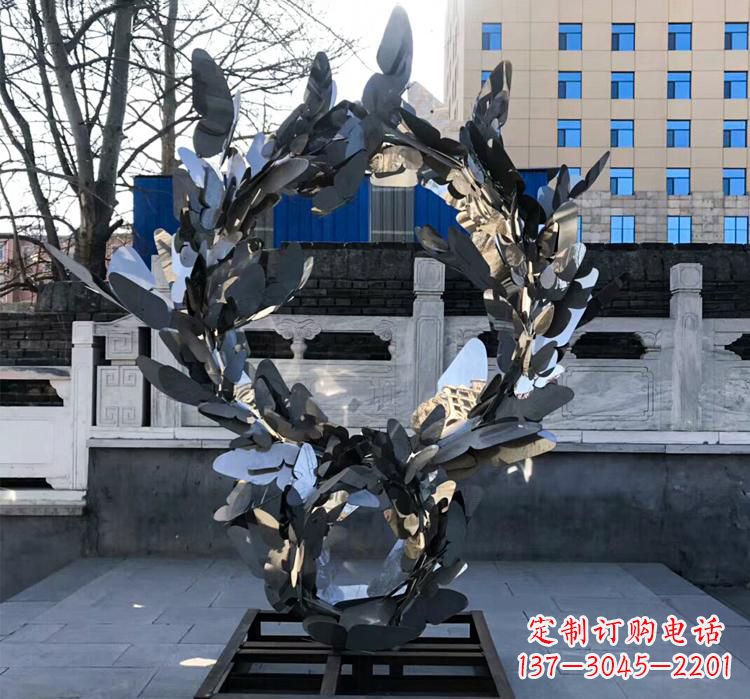天津不锈钢蝴蝶之美——不锈钢艺术蝴蝶景观雕塑