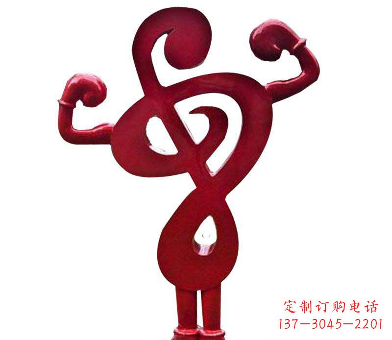 天津音符之美——不锈钢音符雕塑