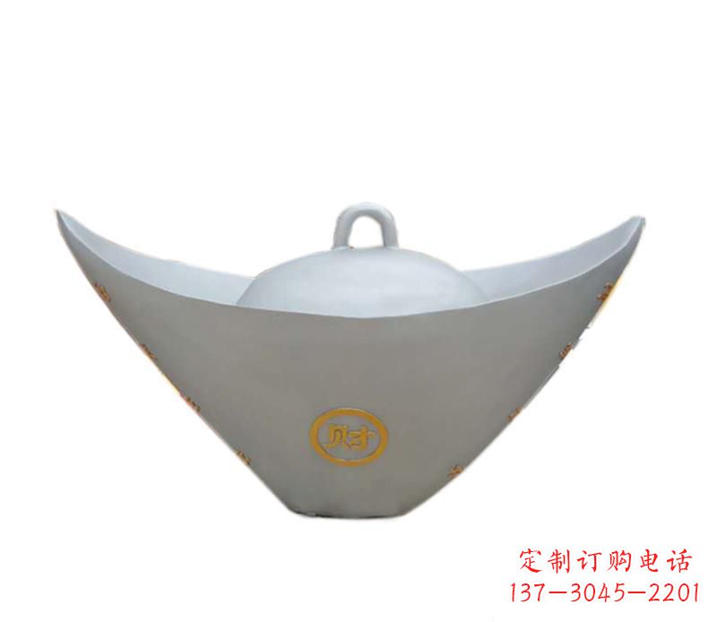 天津非凡的不锈钢元宝雕塑