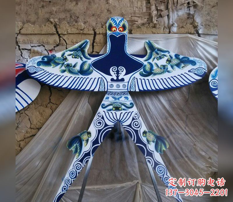 天津不锈钢蜘蛛侠风筝雕塑的象征