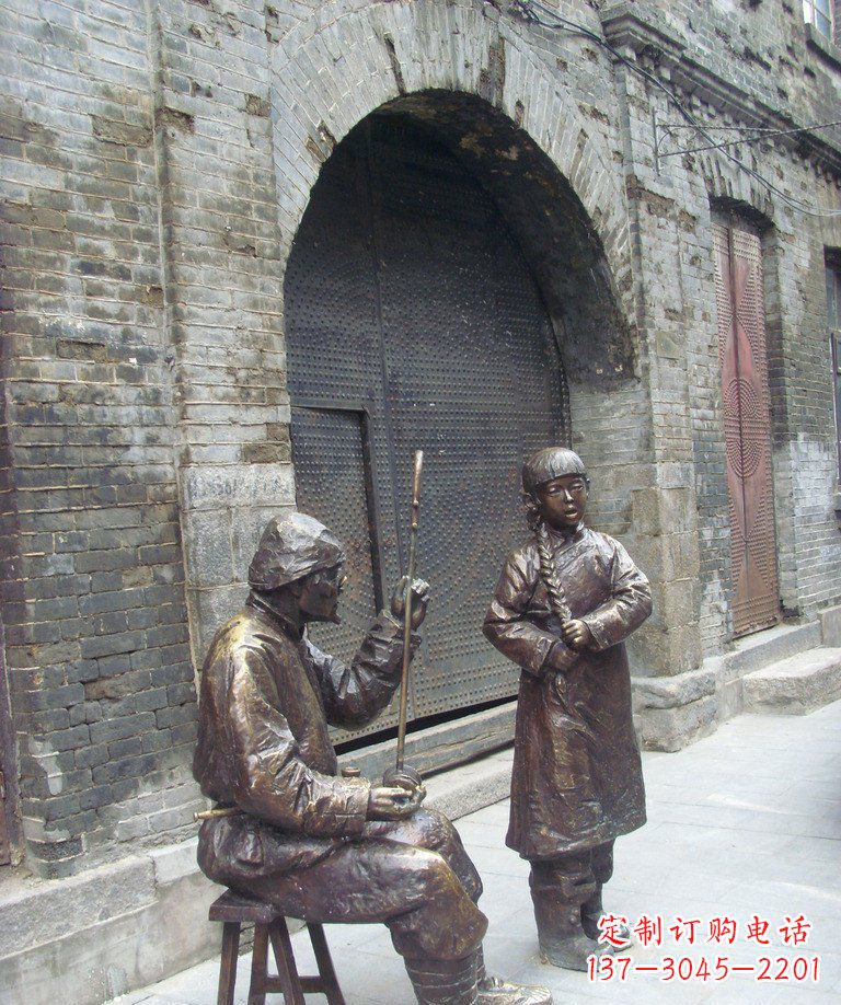 天津二胡铜雕艺术形式的精髓