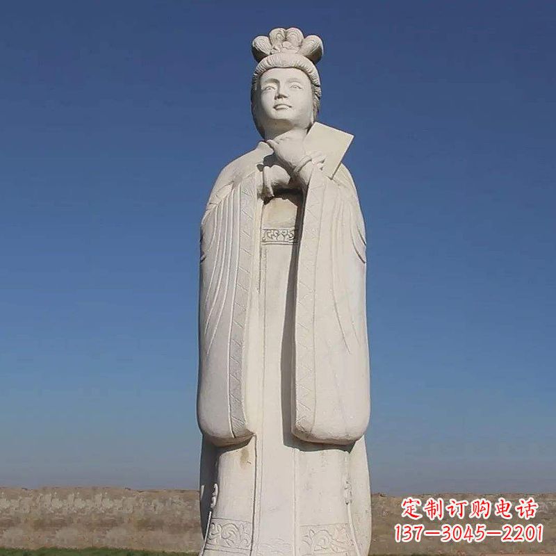 天津蔡文姬——象征着东汉文学荣耀的雕像