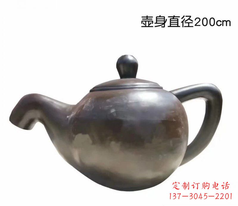 天津青铜茶壶雕塑——彰显传统文化的艺术精髓