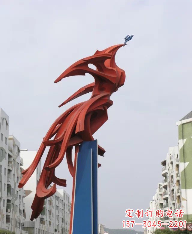 天津凤凰雕塑传承古老文化的艺术精品