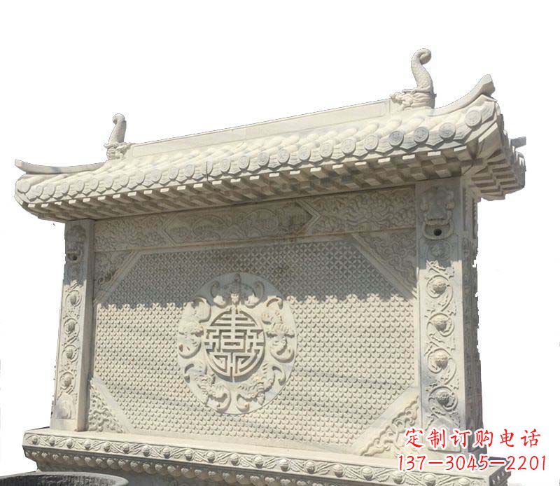 天津影壁雕塑美丽之艺术