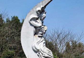 天津嫦娥奔月传承中国传统文化的雕塑之美