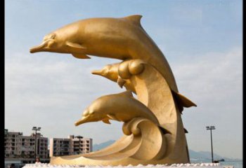 天津海豚雕塑——美丽的城市标志