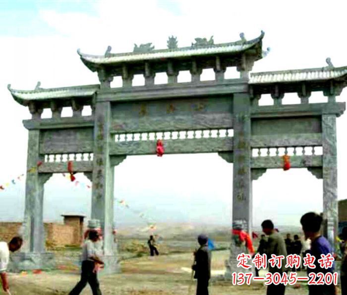 天津该牌坊雕塑