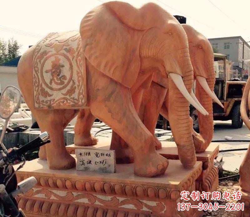 天津大象雕塑 传承古典文化的艺术精品