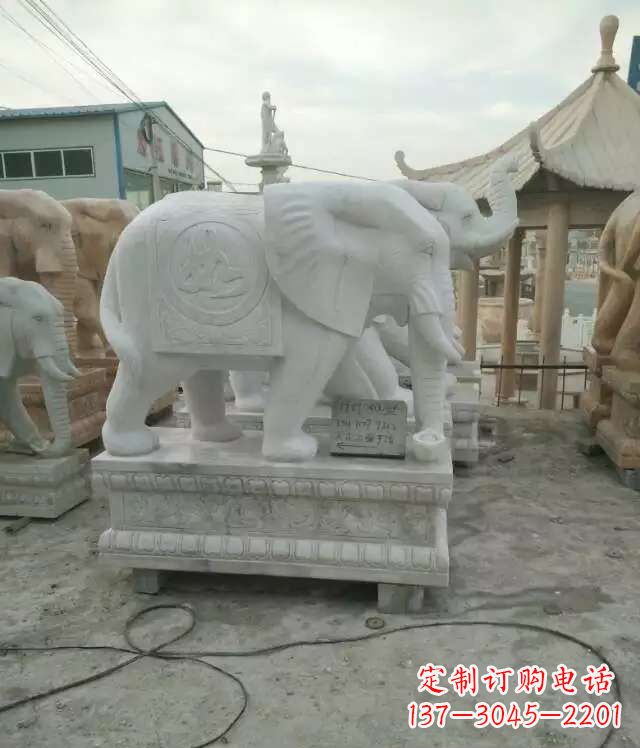 天津大理石大象——雕塑之美